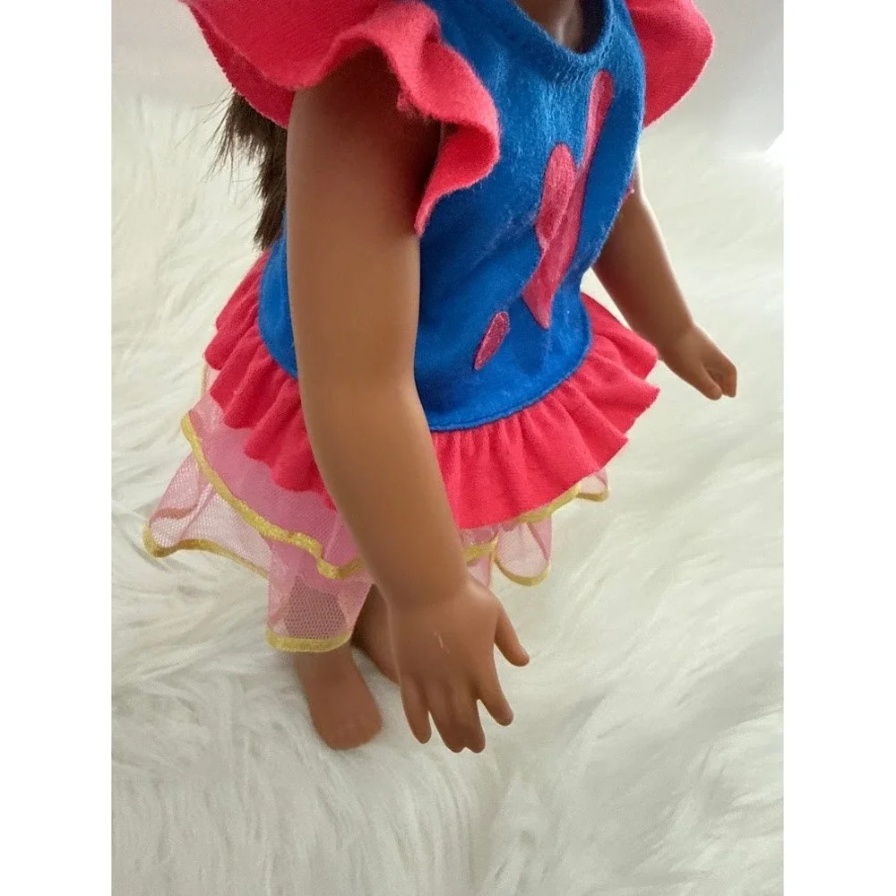 American Girl WellieWishers Kendall Doll 14.5 Inch Brown Hair Violet Eyes FGD37